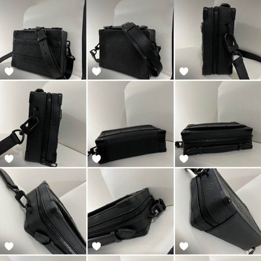 LV HANDLE SOFT TRUNK 盒子郵差包-2