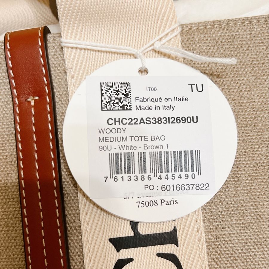 #Chloe’ Woody Tute #焦糖色#中號托特包-2
