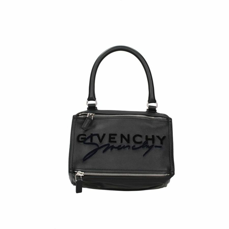 【義大利直送】全新品 Givenchy 手袋 Pandora 女士皮革黑色-0
