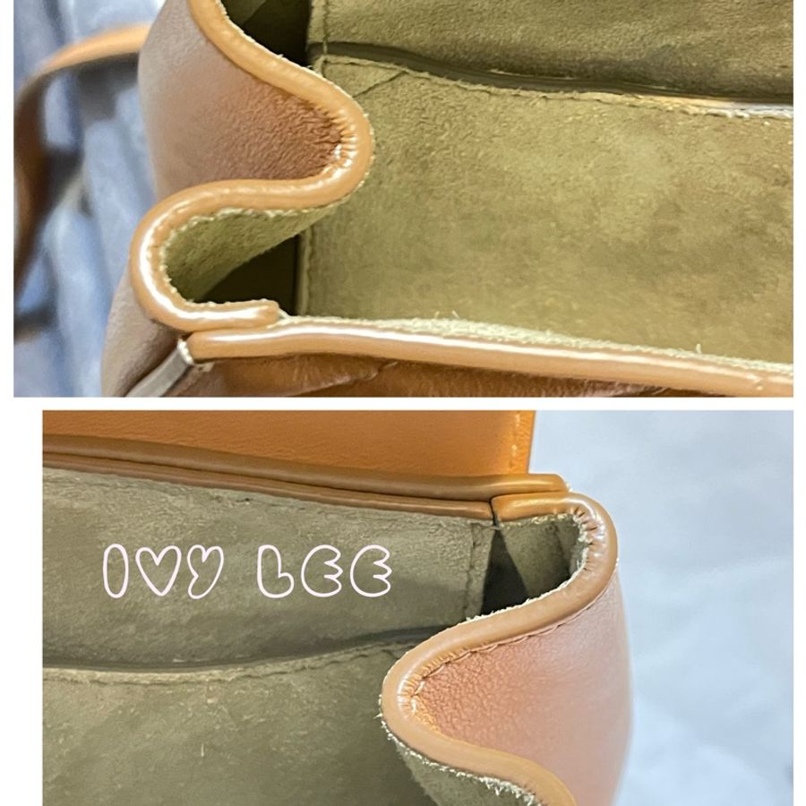 CHLOE 奶茶色 掀蓋 側背包 肩背包 斜背包 側背包 手提包 鏈帶可拆 二手正品-8