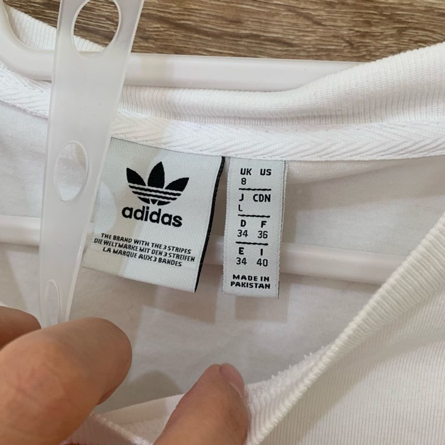 Adidas Logo短袖上衣+經典包臀窄裙 全新-2
