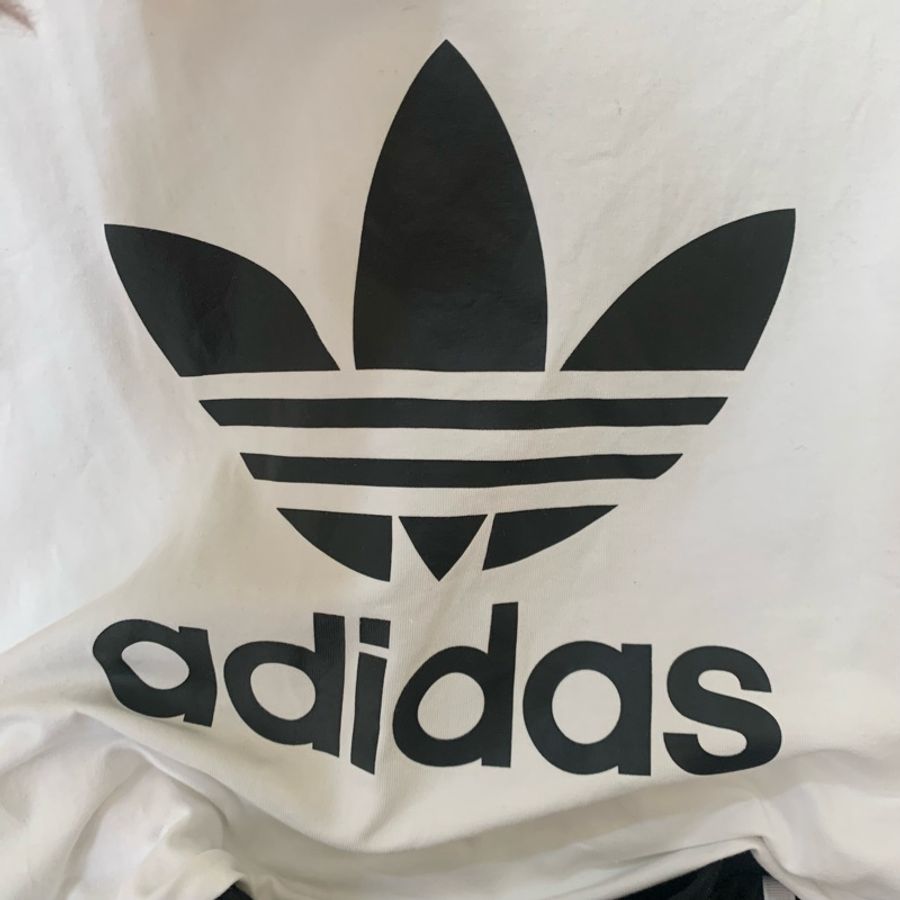 Adidas Logo短袖上衣+經典包臀窄裙 全新-10