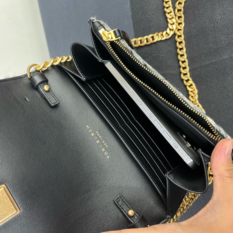 ToryBurch毛呢鏈條包woc-4