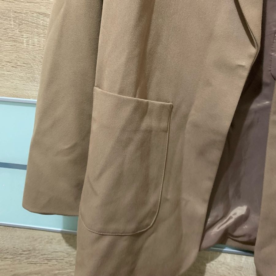 正韓 卡其色 西裝外套付腰帶❤️-6