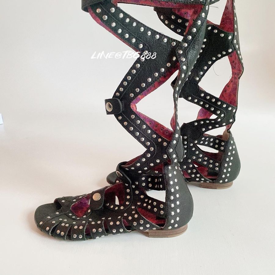 Anna Sui 卯釘羅馬鞋-2