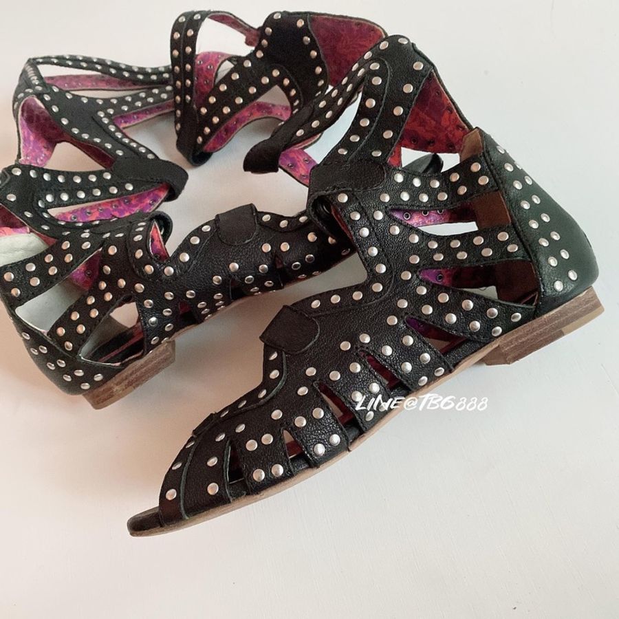 Anna Sui 卯釘羅馬鞋-5