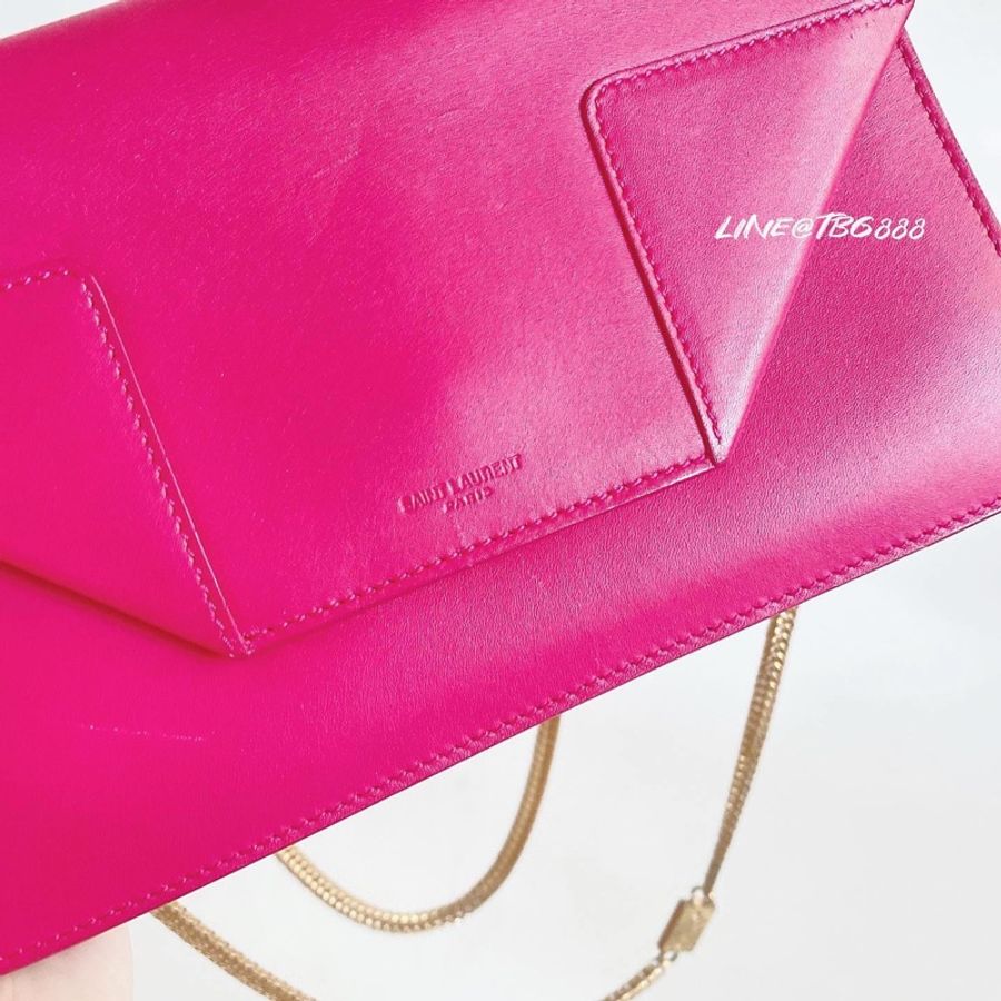 Saint Laurent 反折皮革小包-1
