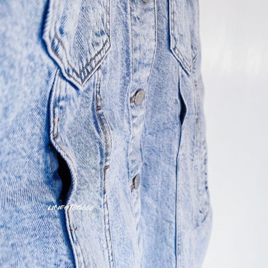 Bershka 牛仔連身裙-2