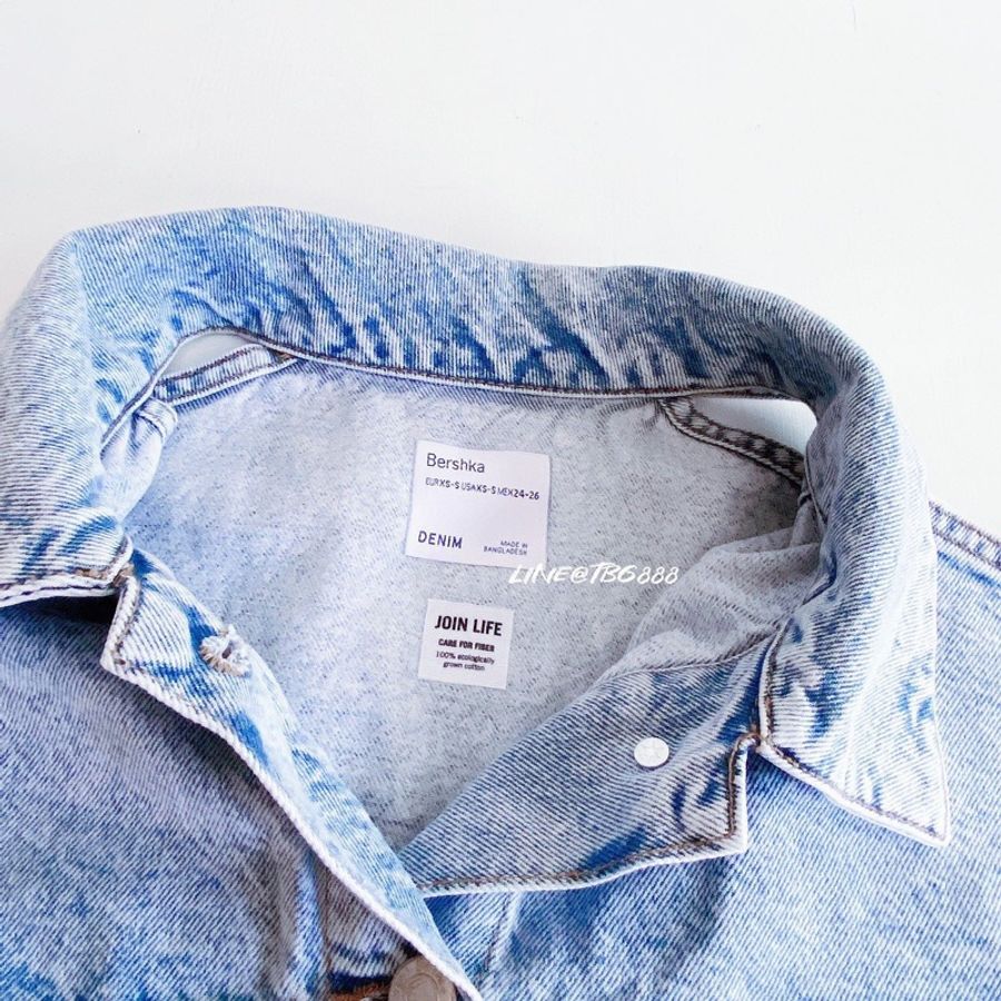 Bershka 牛仔連身裙-4