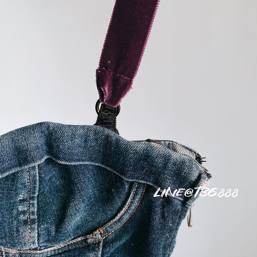 D&G 牛仔馬甲上衣size xs-2