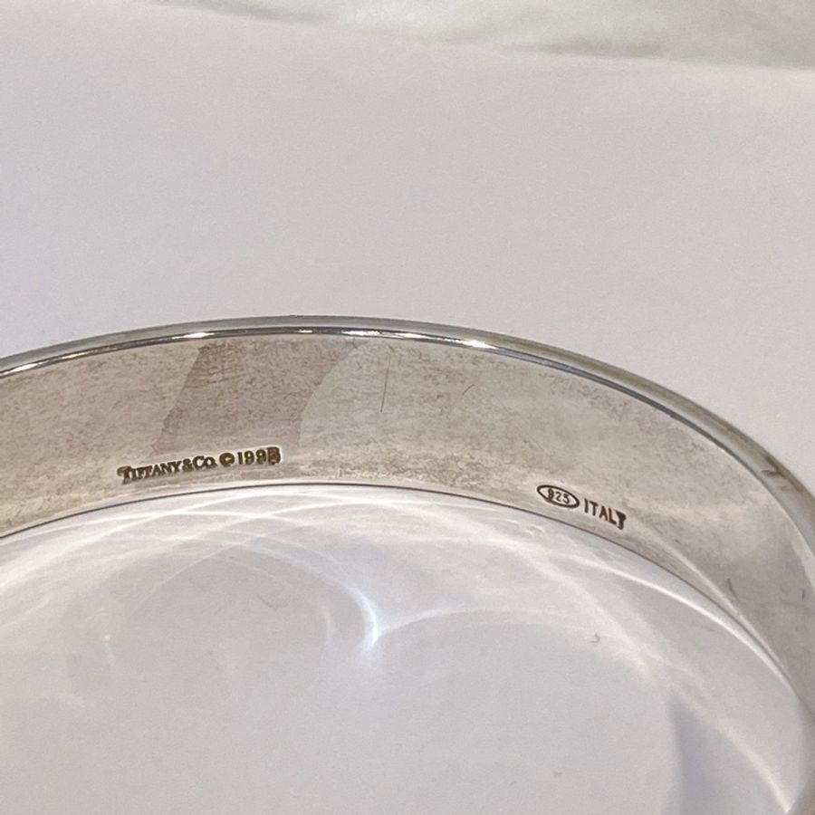 Tiffany&Co 925純銀 羅馬數字造型 手鐲/手環/飾品-4