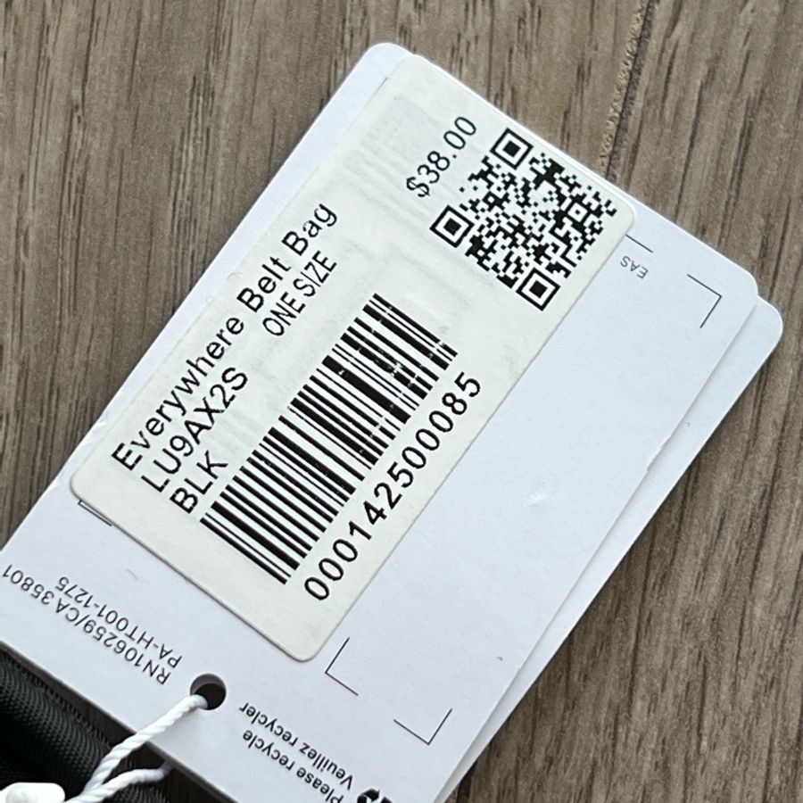 潮人必備,全新吊牌未拆Lululemon Everyday Belt Bag腰包,1L-6