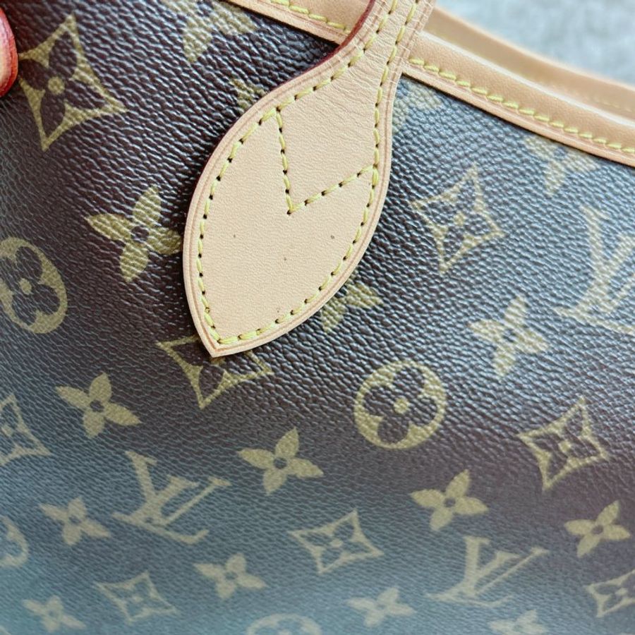 【LOUIS VUITTON】經典老花紋 手提包 Neverfull-3