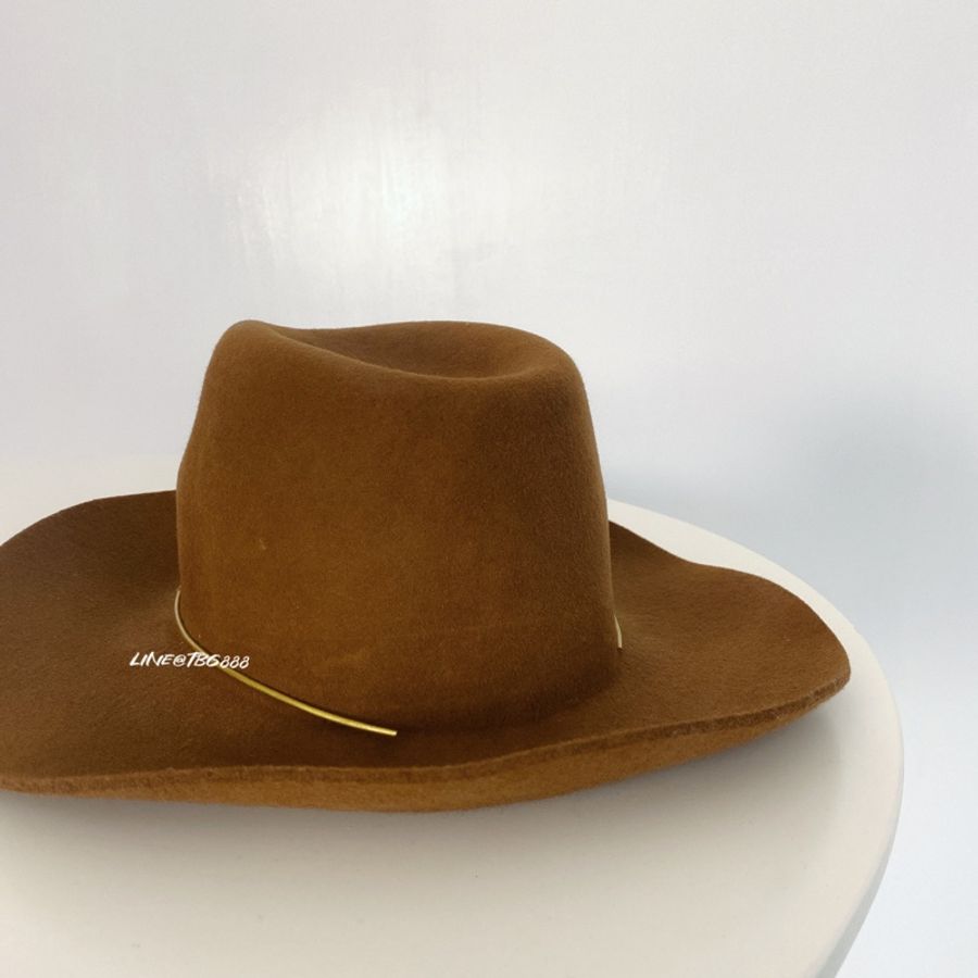 Janessa Leone Savoy Hat in Whiskey 牛仔帽-7