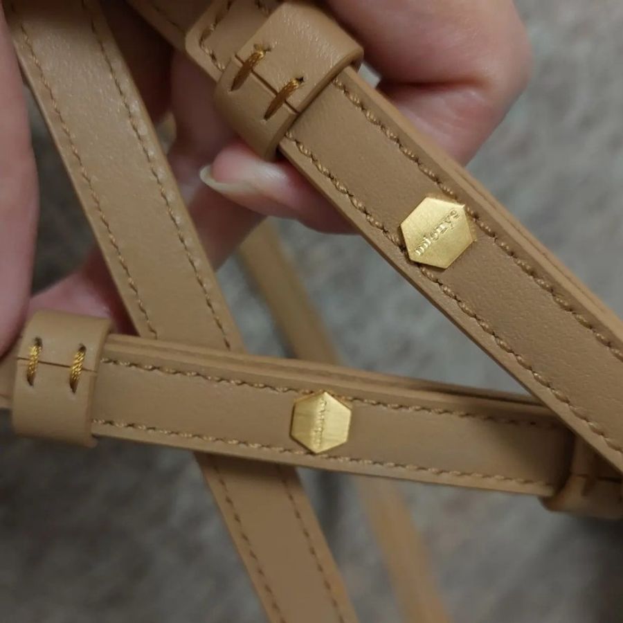 mlouye mini sera tote 土耳其 小眾品牌 精品包 手提 側背 迷你 小廢包 可愛 幾何 拼接 名牌包 正品 包包-5