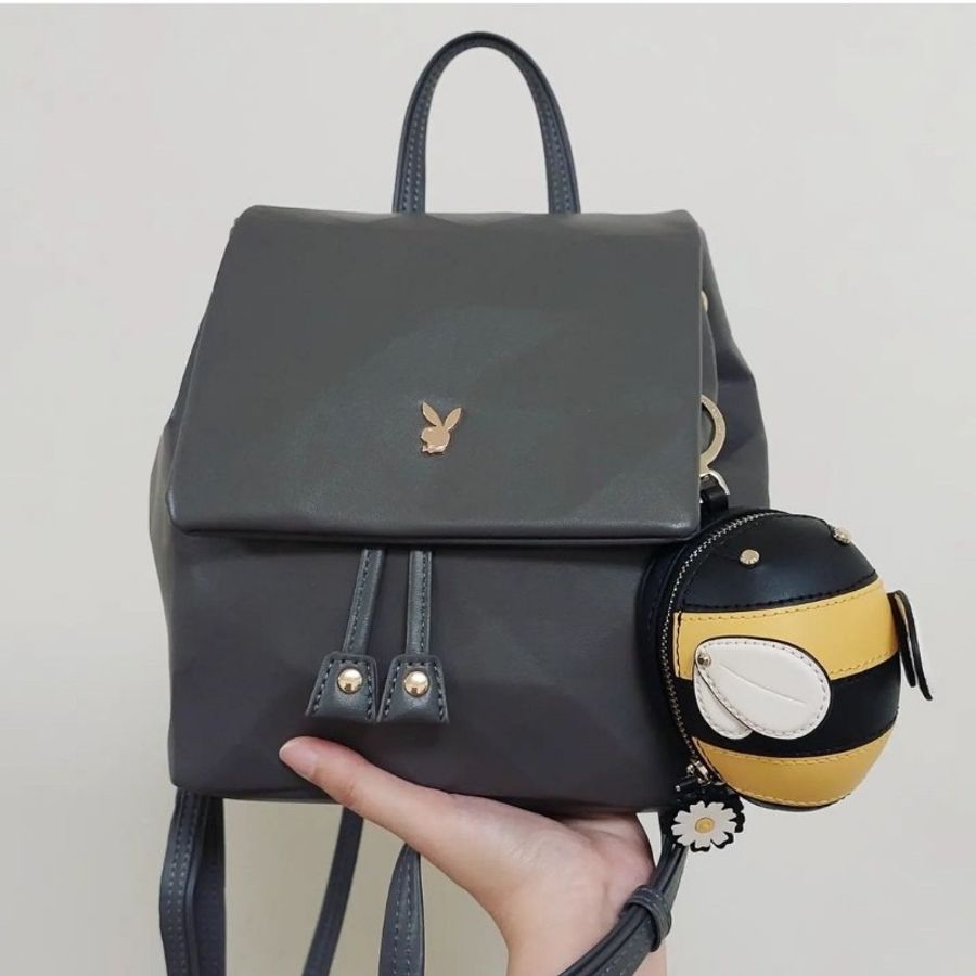 Kate Spade ♠️ KS 小蜜蜂 零錢包 鑰匙圈 包掛 吊飾 小廢包-7