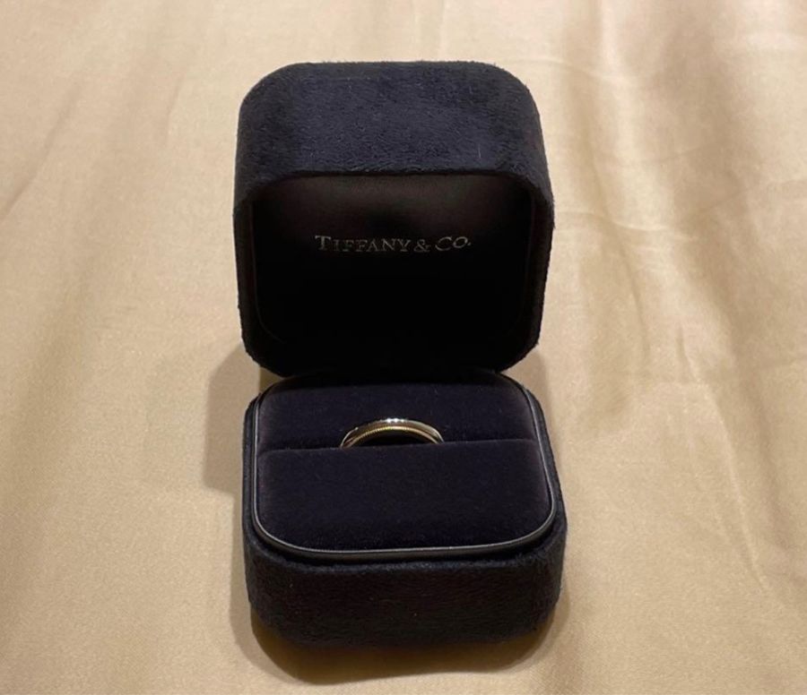 (二手)TIFFANY & CO. Tiffany Classic Milgrain 婚戒 結婚 戒指💍-1