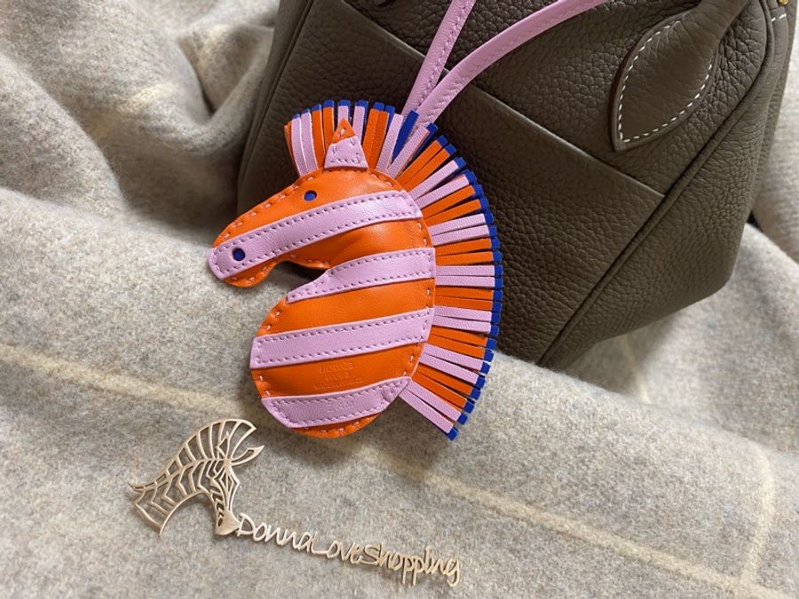 ［全新正貨］愛馬仕Hermès Geegee Savannah 斑馬吊飾-1