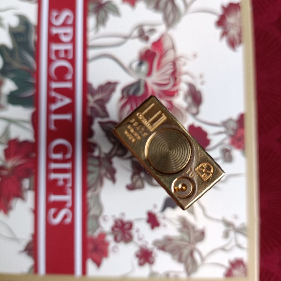 登喜路dunhill 14K金打火機-3