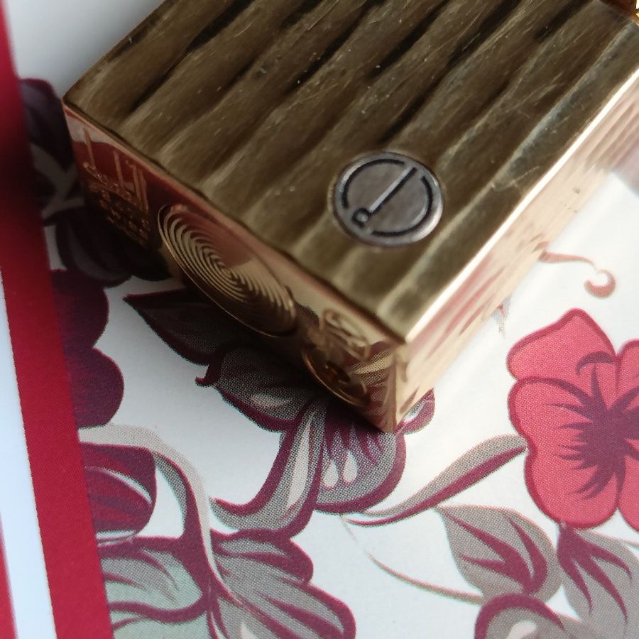 登喜路dunhill 14K金打火機-6