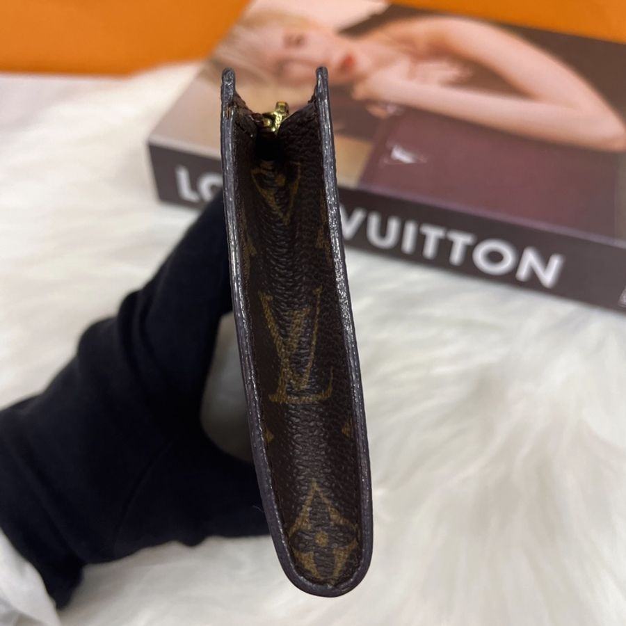 Louis Vuitton LV 老花字紋小化妝包/手拿包-7
