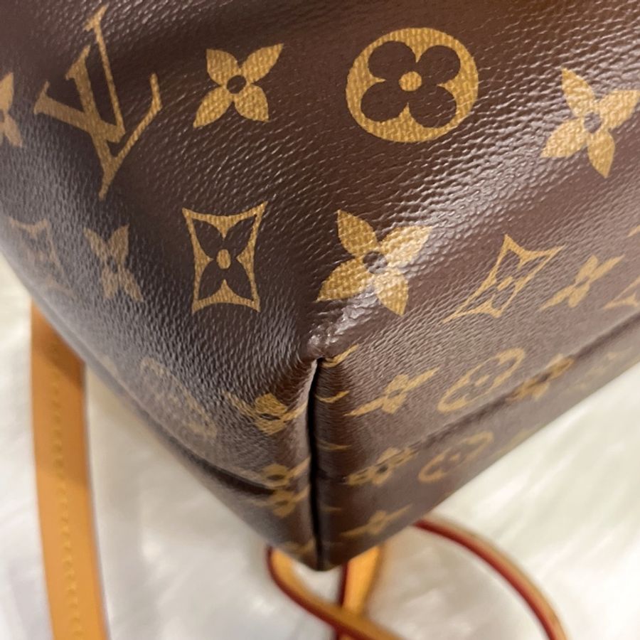 LOUIS VUITTON LV 晶片款 字紋新款MONTSOURIS PM後M45501-2