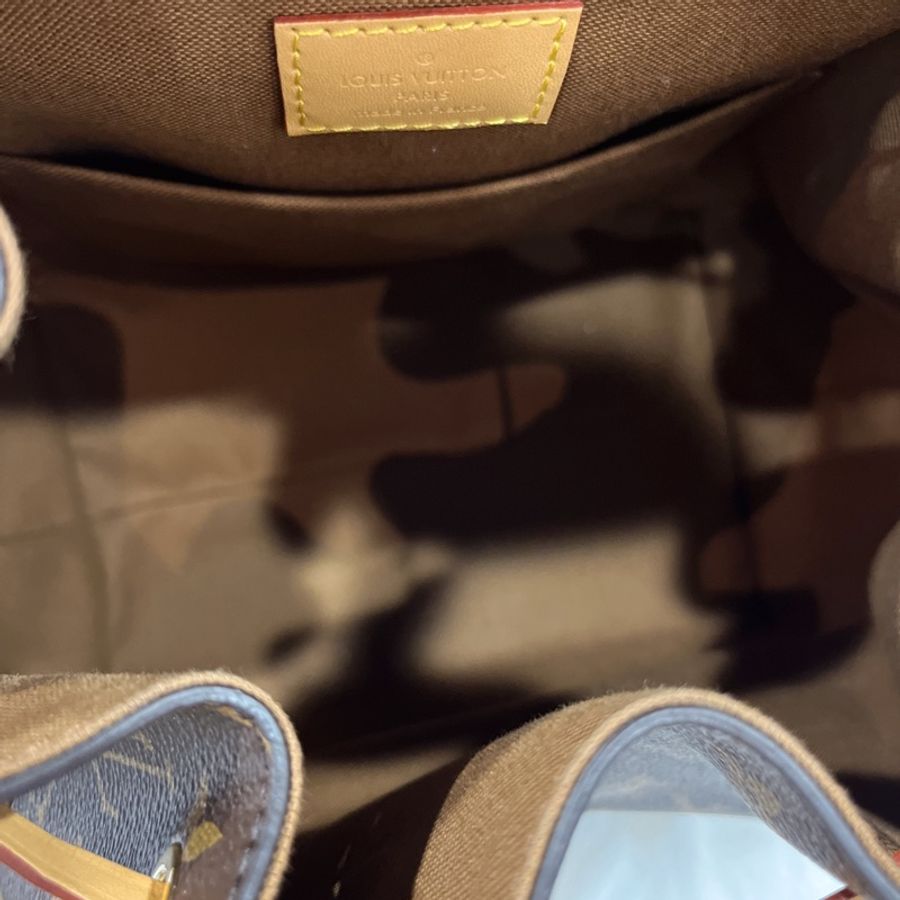 LOUIS VUITTON LV 晶片款 字紋新款MONTSOURIS PM後M45501-10