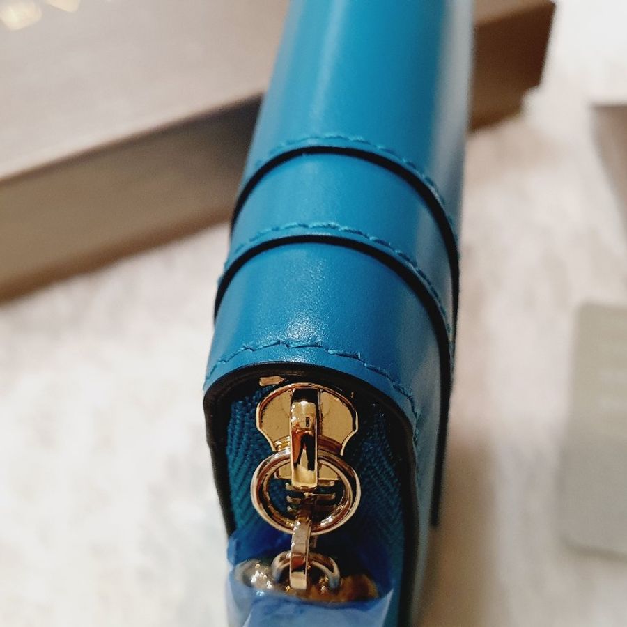 BVLGARI寶格麗Serpenti蛇頭吊飾拉鍊零錢包 (祖母綠)-6