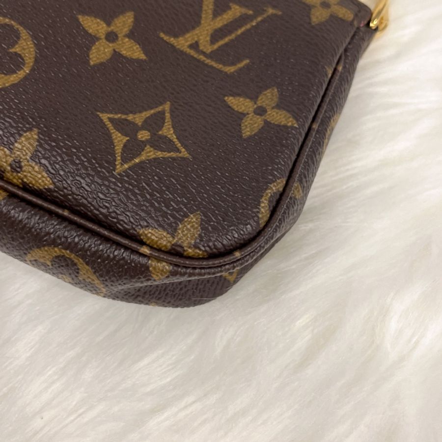 Louis Vuitton LV 2022聖誕節限量款 首爾薇薇安金鍊小包/化妝包/麻將包-5
