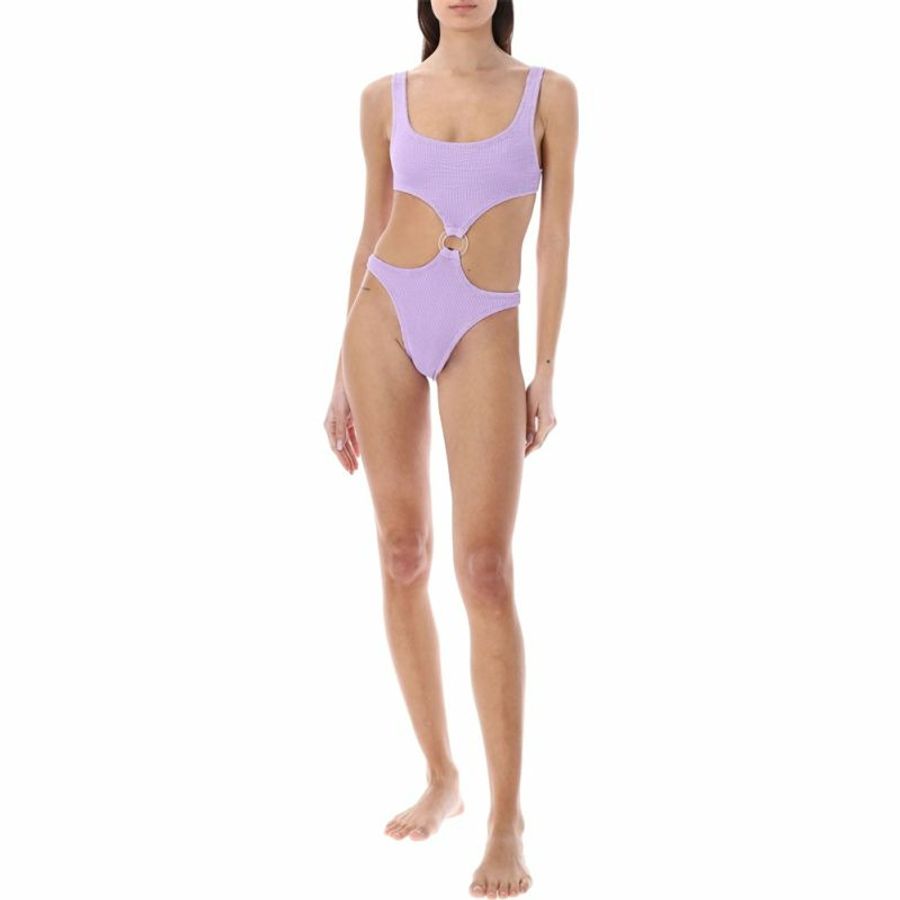 【義大利直送】全新品 淡紫色沙灘裝-3