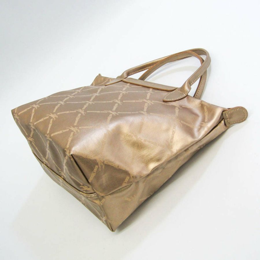【日本直送】Longchamp Le Pliage MODEL DEPOSE 1621 510 724 女士皮革,塗層帆布手提包 金色-1