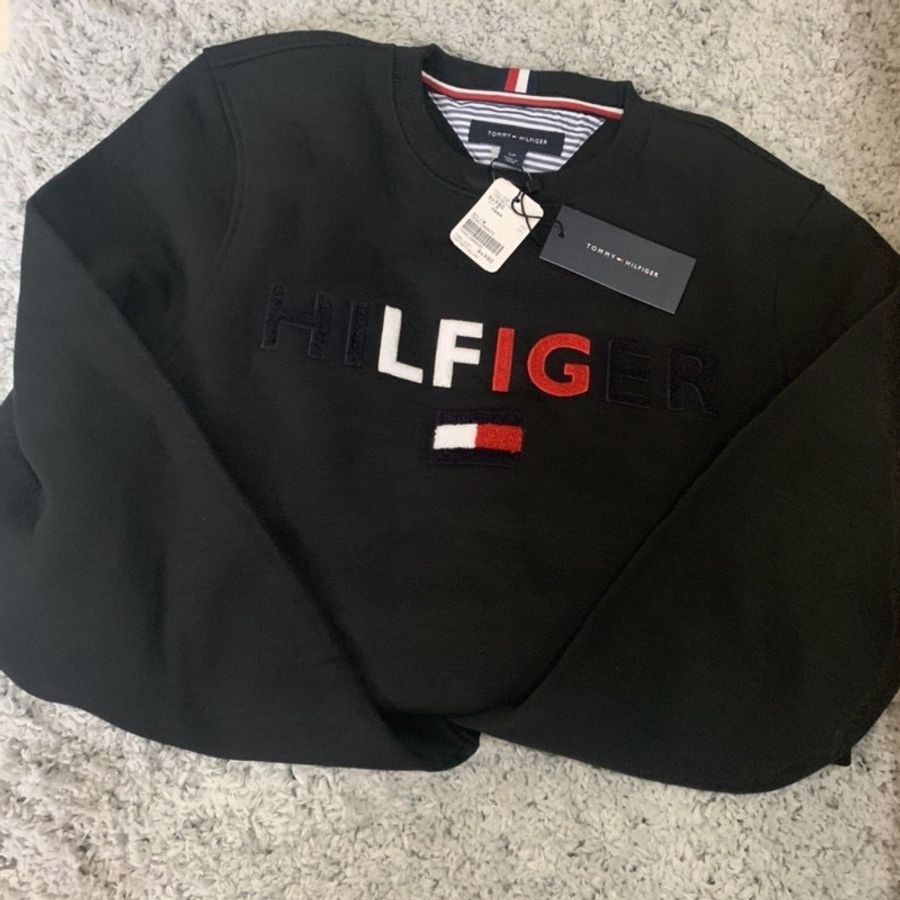 Tommy Hilfiger LOGO大學踢 s全新-1