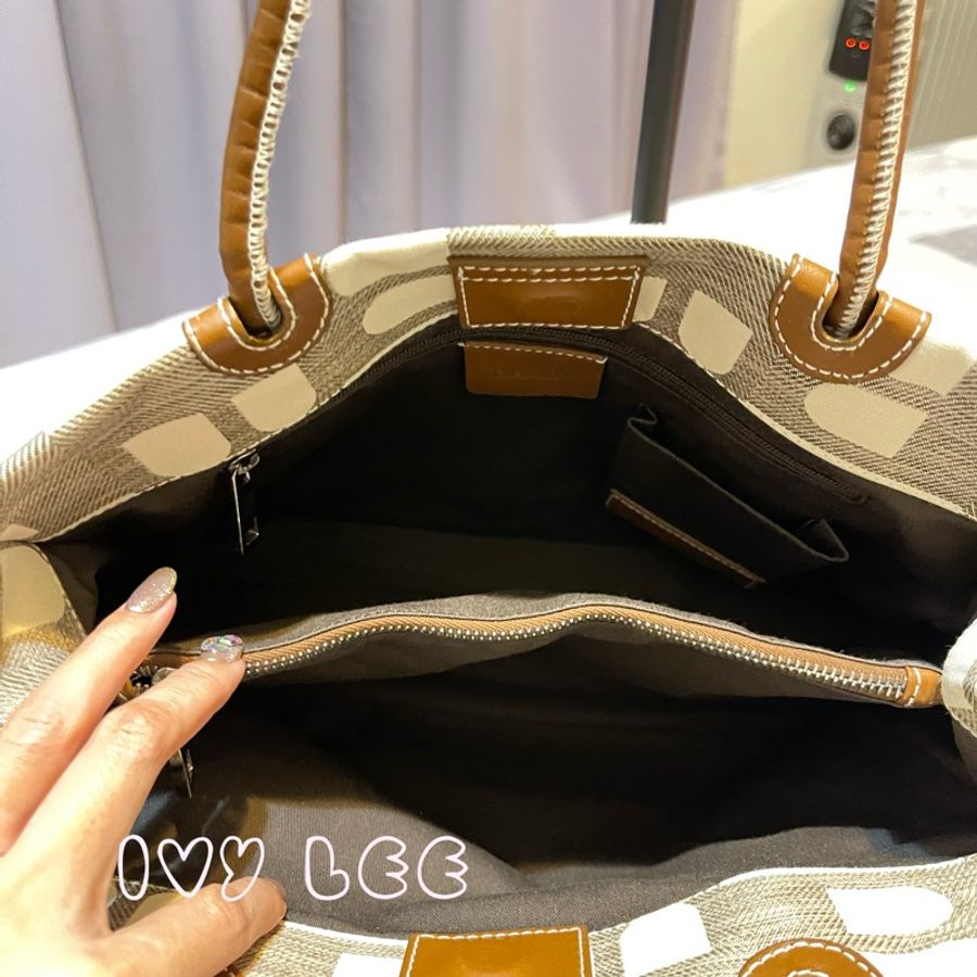 BALLY  帆布手提包 肩背包 單肩背包 可愛經典LOGO 精品包-7