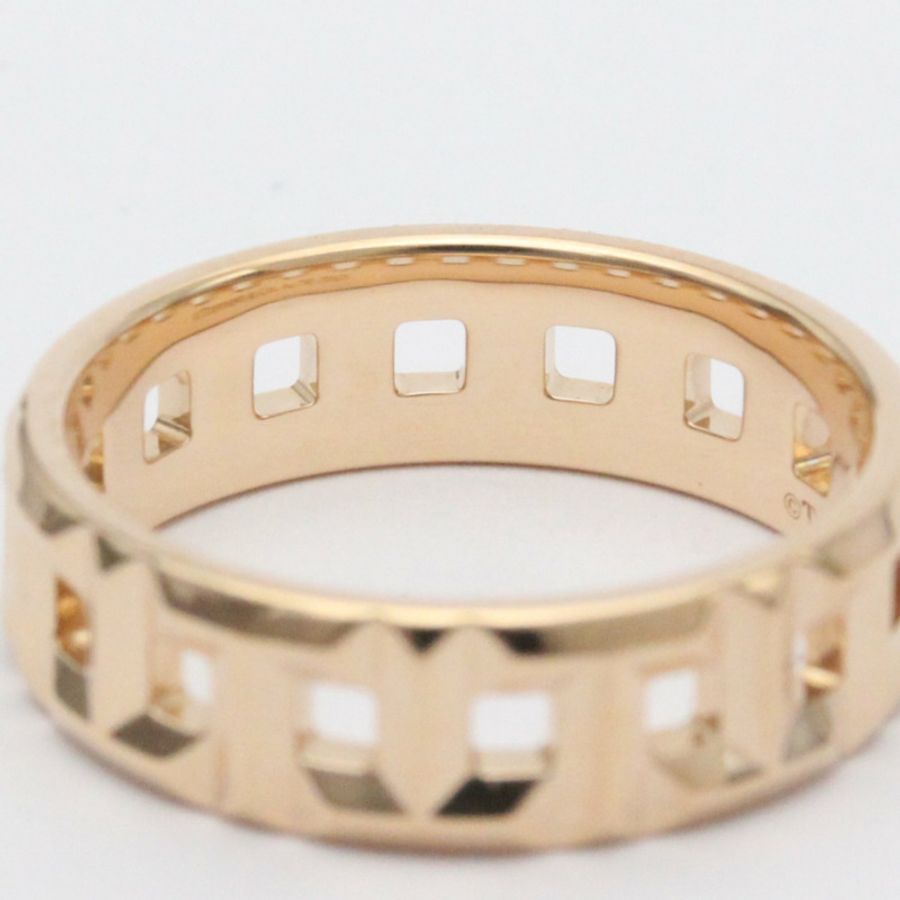 【日本直送】拋光 TIFFANY T True Narrow 戒指 18K 玫瑰金 BF557260-4