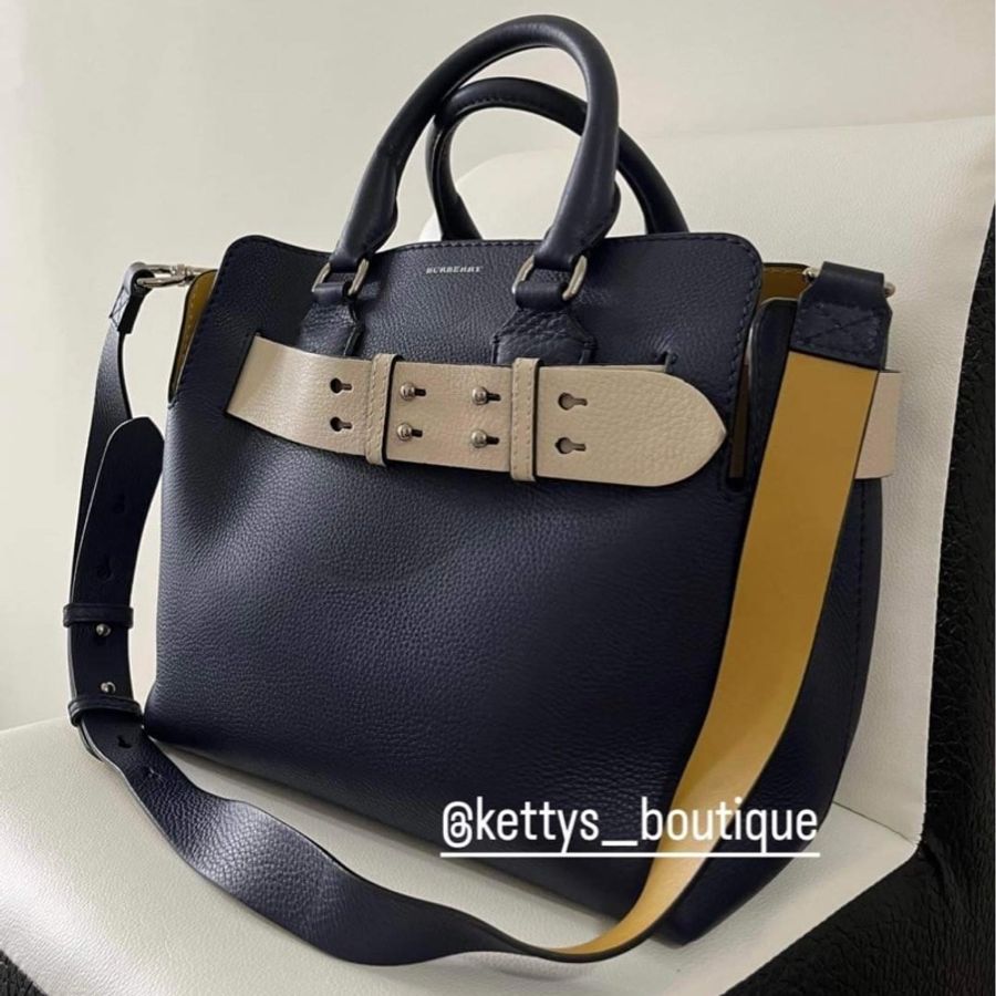 Burberry The Belt 全皮拼色兩用包-0