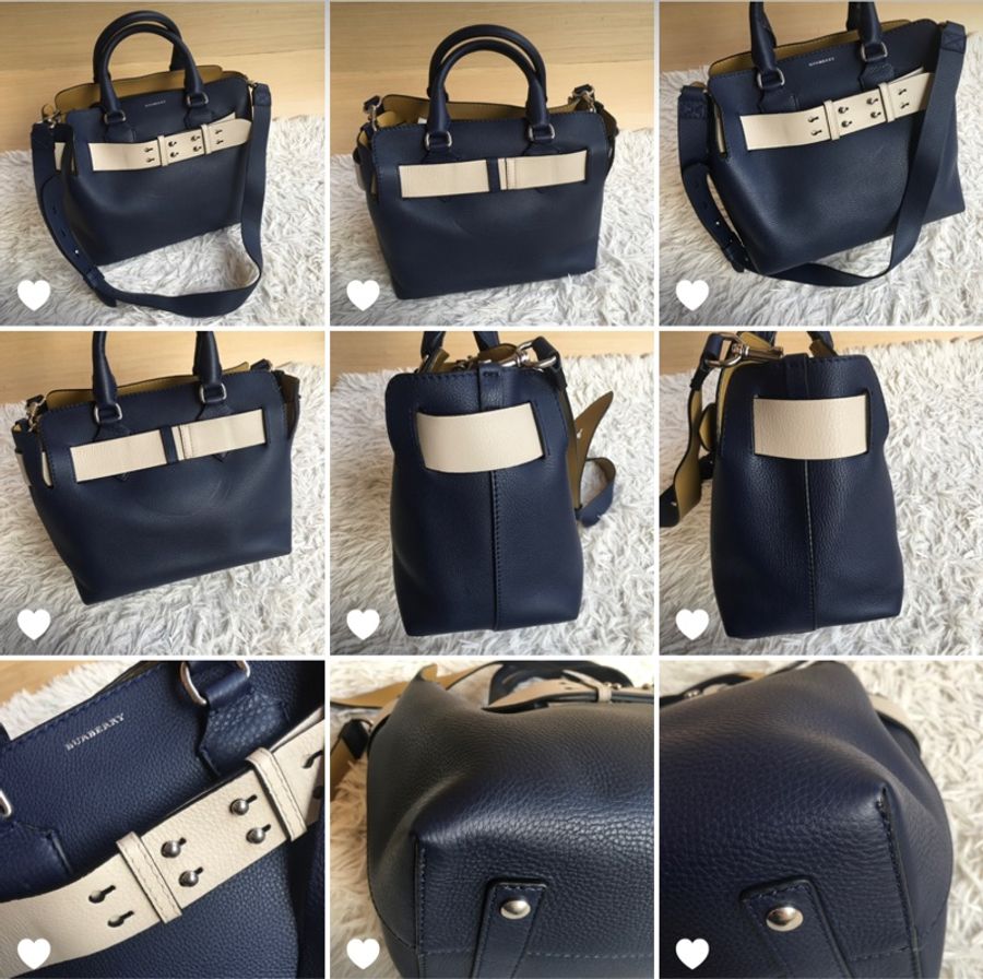 Burberry The Belt 全皮拼色兩用包-1