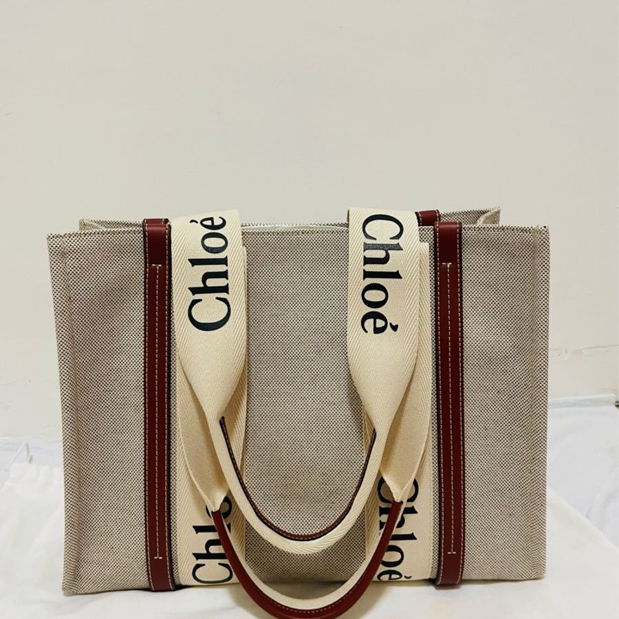 《刷卡》 Chloe woody tote M號-0