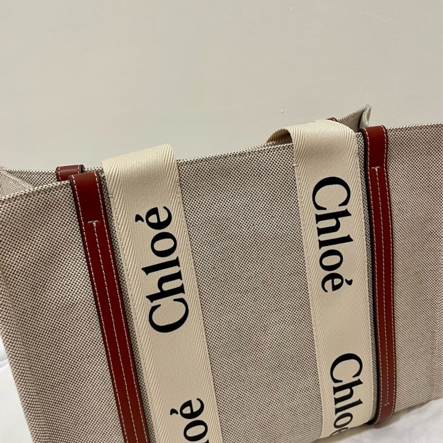 《刷卡》 Chloe woody tote M號-6