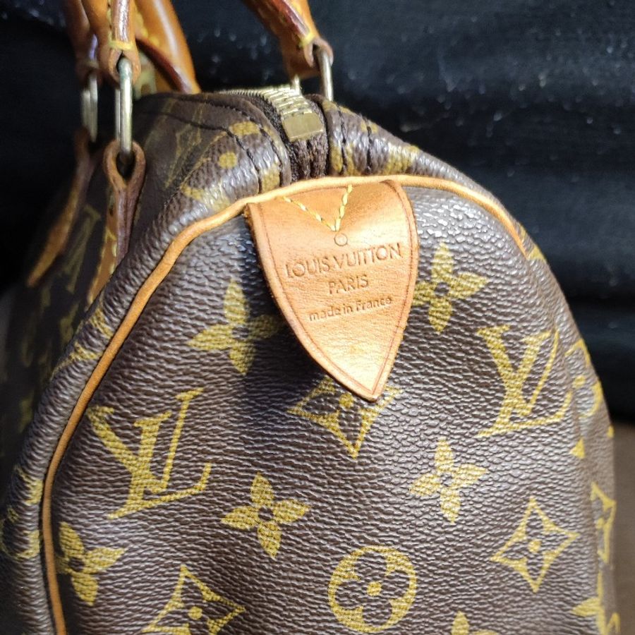 LV Speedy25老花波士頓包/手提包-2