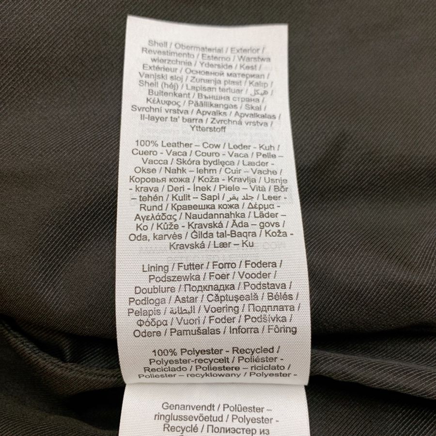 全新 北歐 丹麥 SELECTED FEMME 多way穿法短版真皮荔枝牛皮翻領機車外套-11