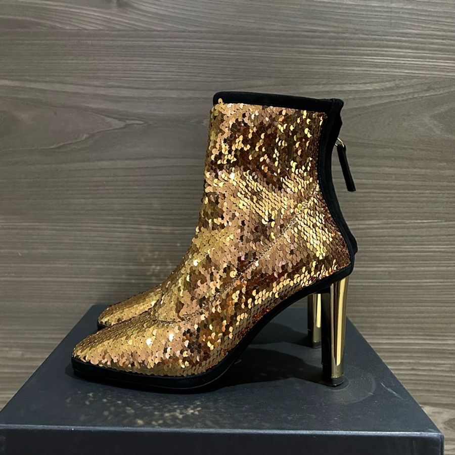 Giuseppe Zanotti golden women’s ankle boot 踝靴/跟鞋-1