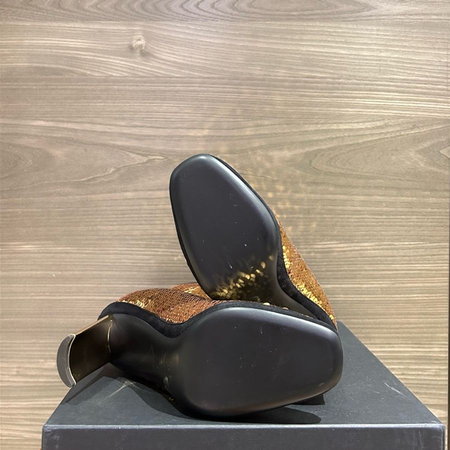 Giuseppe Zanotti golden women’s ankle boot 踝靴/跟鞋-3