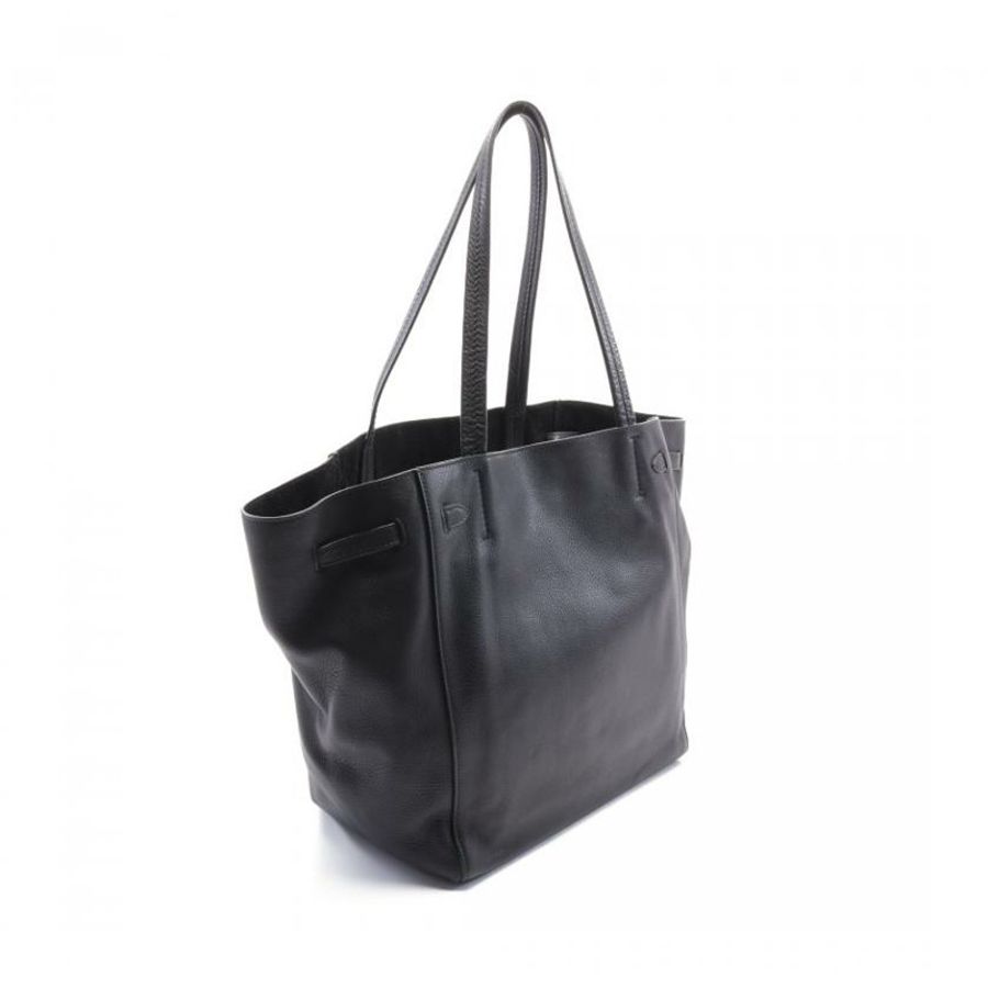【日本直送】中古CELINE[B]Cabas Phantom 肩包 真皮托特包 黑色-1