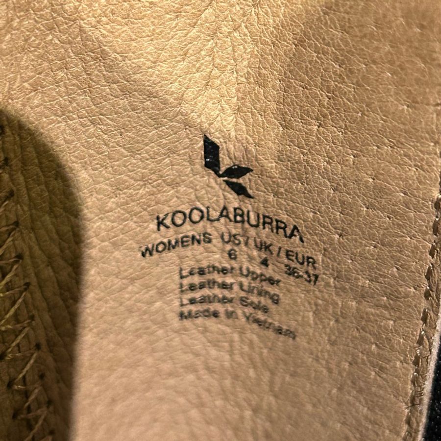 Koolaburra 黑踝靴/美式復古/鹿角飾紋/嬉皮-7