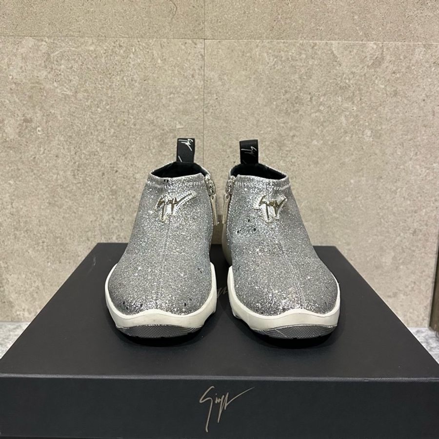 Giuseppe Zanotti sneakers 銀色亮片球鞋/休閒鞋/運動鞋-0