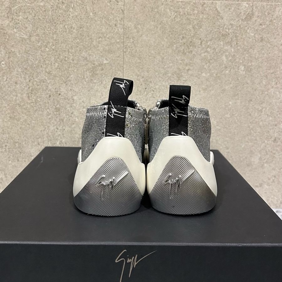 Giuseppe Zanotti sneakers 銀色亮片球鞋/休閒鞋/運動鞋-3