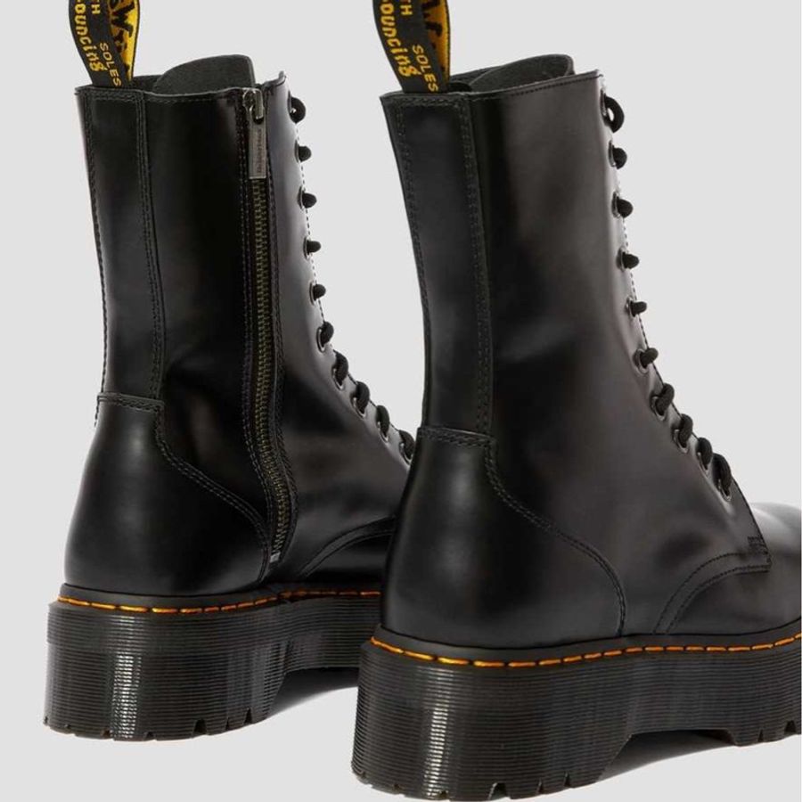 Dr.martens “10孔”厚底側拉鍊馬丁-0