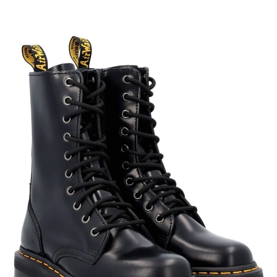 Dr.martens “10孔”厚底側拉鍊馬丁-1