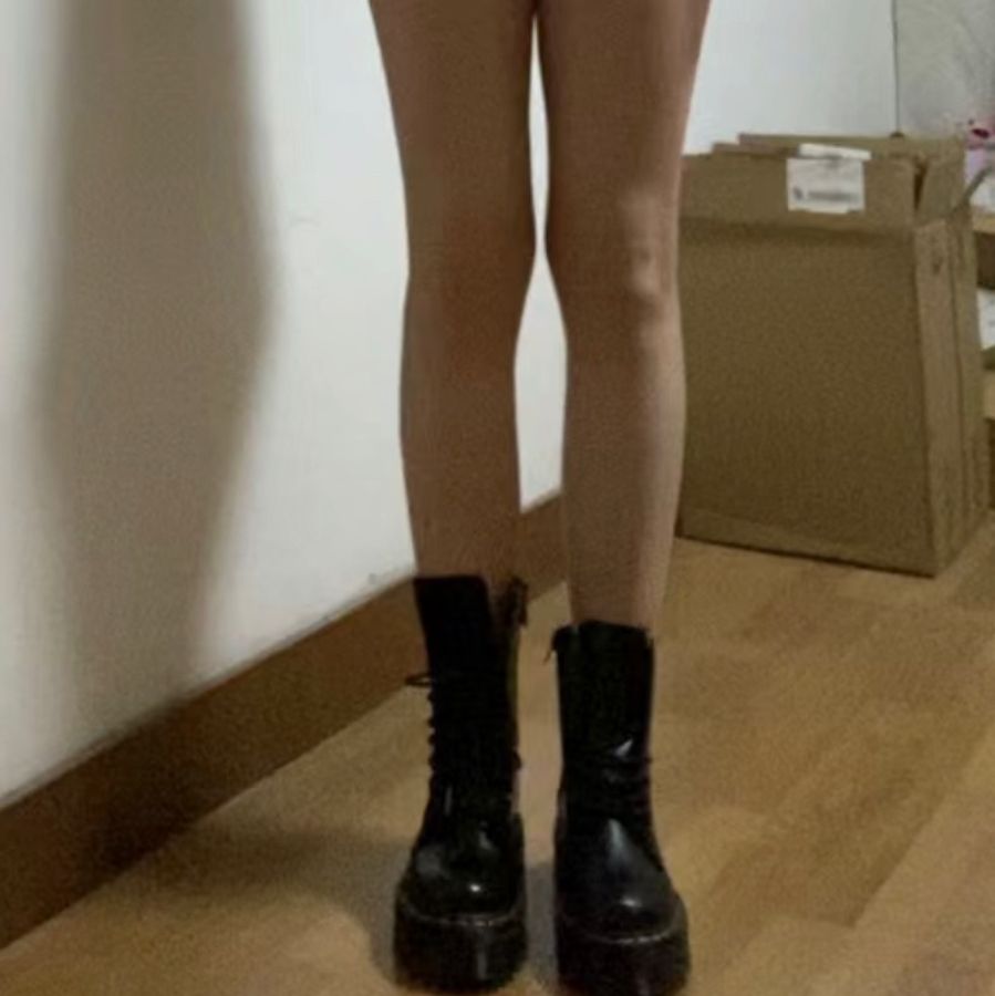 Dr.martens “10孔”厚底側拉鍊馬丁-5