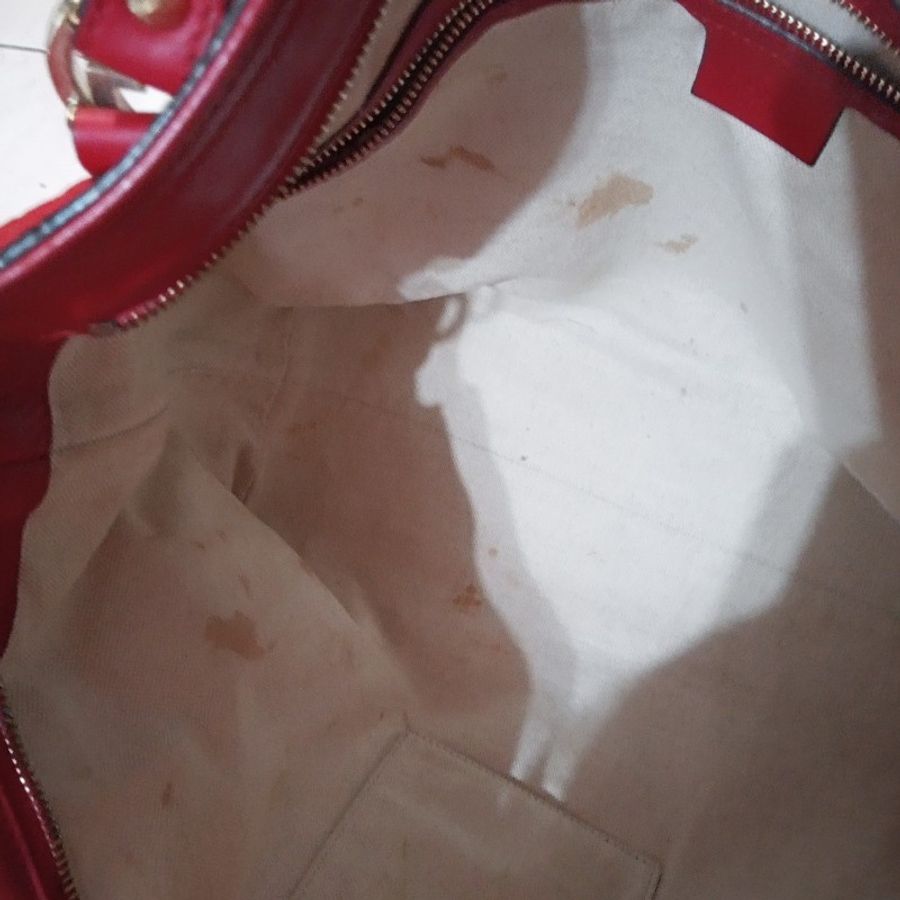 GUCCI滿版G斜背托特包-8